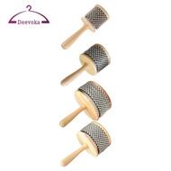[deevoka] Wooden Hand Fun Metal Beaded Instrument Kids Gift Music Toy Portable for Music