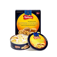 Blue Canister Butter Cookies 908g Office Snacks Festival Gifts Iron Box Gift Box Danish Imported Bis