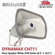 DYNAMAX CH711 Horn Speaker White 45W 8ohm (6.5" x 10.5") - PAHSDX-CH711