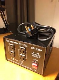 (富途牛牛開戶特價 Discounted price for Futu account opener) Super CT-1000 1000W Transformer step down  變壓器 降