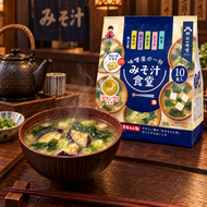 神州一味噌｜日本得獎 味噌屋一杯急凍乾燥味噌湯｜5款口味 10食 此日期前最佳：2027年09月01日