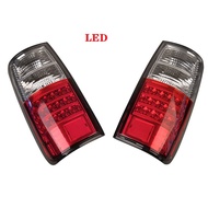 Car Modified LED Red Crystal Taillights For LAND CRUISER FJ80 LC80 LC82 Fj82 1991~1997 Rear Lamp