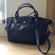 Longchamp 小羊皮 LE PLIAGE CUIR M
