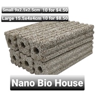 Filter Media & Nano Bio bacteria house fish aquarium. Filter media. Bacteria house. Filter & achieve