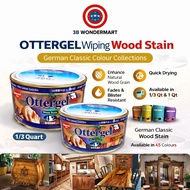 OTTERGEL Wiping Wood Stain - German Classic Colour Collections 1/3 Quart / 1 Quart