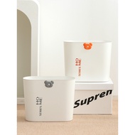 Gap Trash Can Household Kitchen Living Room Gap Narrow Gap Rectangular Coverless Trash Basket Toilet