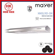 Mayer  MMSL901SM 90 cm Slimline Hood