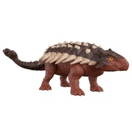 Mattel Jurassic World Dominion Roar Strikers Ankylosaurus Dinosaur Action Figure with Roaring Sound 