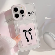 Pink Aesthetic Girl Bow Casing Vivo V40 Lite Y29 5G Y19S Pro Y15A Y21 Y33T Y12S Y18 Y20S Y22 Y20 Y21
