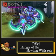 Riki - **Hunger of the Howling Wilds sets** Mythical full sets(7) DOTA2 /Arcana/刀塔2 /力丸
