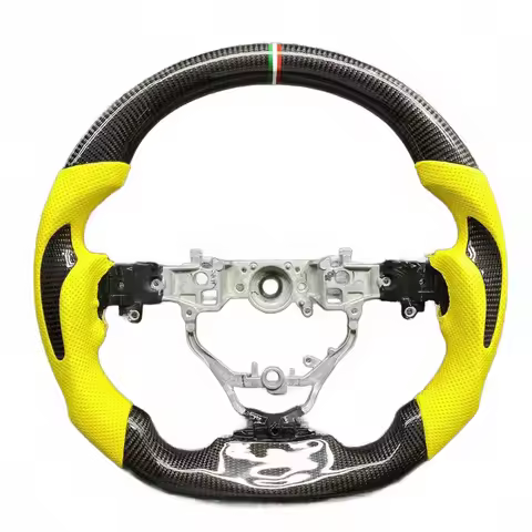 Carbon Fiber Steering Wheel For Honda Fit GK5 Civic Accord XRV Vezel Sport Modification