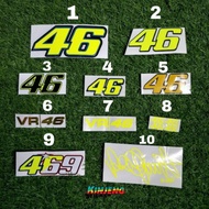 STICKER VELENTINO ROSSI 46 CUTTING STICKER