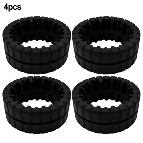 4 Pcs Wheel Tires For IRobot For Braava For Jet M6 (6110, 6012) Non-Slip Replacement Vacuum Cleaner 