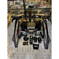 COVERSET YAMAHA 125ZR HITAM SKALA ORIGINAL HLY