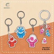 GANTUNGAN Keychain Acrylic Keychain/ FORSAKEN C00LKIDD PARTY SKINS