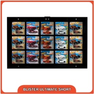 Hotwheels Blister Short/Euro Card ULTIMATE Edition Rack Contents 15