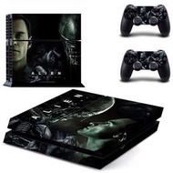 全新 Alien PS4 Playstation 4保護貼 有趣貼紙 包主機底面+2個手掣) GYTM0975