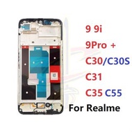 LCD front frame for Realme 9i C55 C30 C30S C31 C33 C35 9 Pro Plus Pro+ 4G 5G