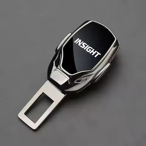 Clip Buckle Universal Zinc Alloy Safety Belt Extension Insert Lock Socket for Insight Car Seat Belt 