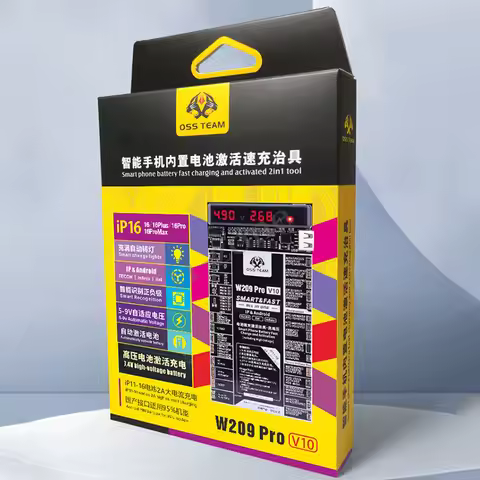 OSS W209 Pro V10 Battery Activation Board for IPhone 6-16 Pro Max and Android Mobile Phone Circuit B