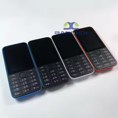 Original 208 Single Sim GSM 2G 3G Mobile Cell Phone 1.3MP Unlocked Cellphone Only have Hebrew/Englis