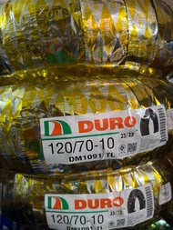 ยางนอก 120/70-10 duro เกรดถูก ราคาพิเศษ สำหรับร้านช่างส่งร้าน