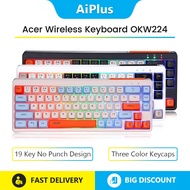 Acer Wireless Keyboard OKW224 Wired/Wireless/BT Connection With Colorful Backlight Silent Keyboard