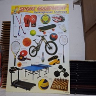 Large sports equipment Poster 35x45 cm