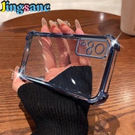 Jingsanc Ốp điện thoại trong suốt đơn giản phù hợp cho Vivo Y51/y51a/Y31/Y31 2021/y53s Ốp lưng bảo v