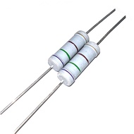 10pcs 5W 5% Carbon Film Resistor 7R5 75R 750R 7K5 75K 750K 7.5 75 750 R K Ohm 1R-1M