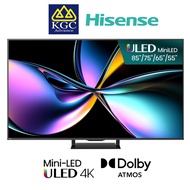(Free Shipping) Hisense 55" / 65" / 75“ / 85“ / 100" 4K ULED MiniLED Smart TV U7Q Series 55U7Q / 65U