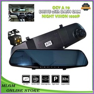☍ ◪ ◮ QCY A70 4.5" 1080P HD Dash Cam Video Recorder