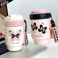 CoffeeCup,Tumbler StainlessSteel, tumbler pink coquette, fashion, Viral WaterBottle, cute new design