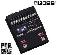 【搖滾玩家樂器】全新 公司貨免運 BOSS EQ-200 Graphic Equalizer 等化器 圖形化等化效果器