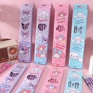 HB PENCIL WITH ERASER CONTENTS 6 PCS KAWAII MOTIF