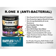 RAFFLES PAINT R.ONE X ANTI-BACTERIAL 1L OR 5L