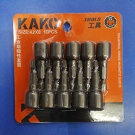 KAKC pocket precision screwdriver set /Hex bit socket 8mm⨯42mm [Ready stock]