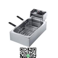 ，燃氣油豆腐炸機全自動溫控恒溫大型商用大容量油炸爐圓形油炸鍋