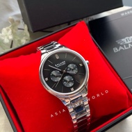 Balmer 8157M SS-4 Black Mother of pearl dial Sapphire glass Silver Stainless Steel Women Watch