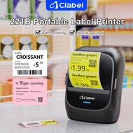 CLABEL 221B Label Printer Wireless Thermal Printer Sticker Printer Portable Mini Printer Label Maker