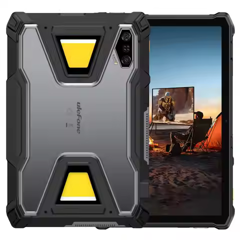 Ulefone Armor Pad 5 Ultra Rugged Tablet Portable Projector 12GB+512GB 11" FHD Android 15 MediaTek Di