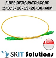 Fiber Fibre Optic Patch Cord Optical Internet Cable OpenNet Singtel Starhub M1★2/3/5/10/15/20/30/40M