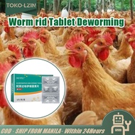 6Pc/Box Dewormer Ivermectin Tablet Anti Flea and Tick for Adult dogs, cats and gamefowls