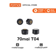 70mai Tire Pressure Mmnitor T04 For 70mai M500 Dash Camเครื่องวัดลมยาง เครื่องตรวจสอบแรงดัน อุณหภูมิ