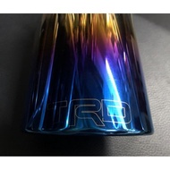 Universal TRD Muffler Tip For Vios Altis Yaris Wigo (Rainbow)