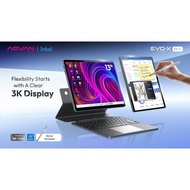 2 IN 1 EVO-X 13 INTEL 6500Y LAPTOPADVAN 12GB RAM 256SSD 13.0 3K IPS WIN11 1YEAR