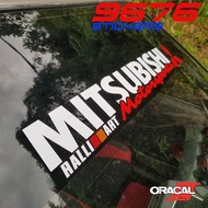 Sticker Mitsubishi Cermin Depan