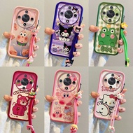 Casing HONOR X9B X8B kartun comel phone casing