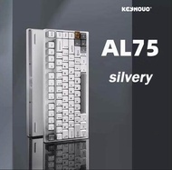 Yunzii AL75 RGB Three Mode Aluminum Tuotuo Customized Mechanical Keyboard Game/Office