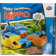 Marble swallowing hungry hungry hippo